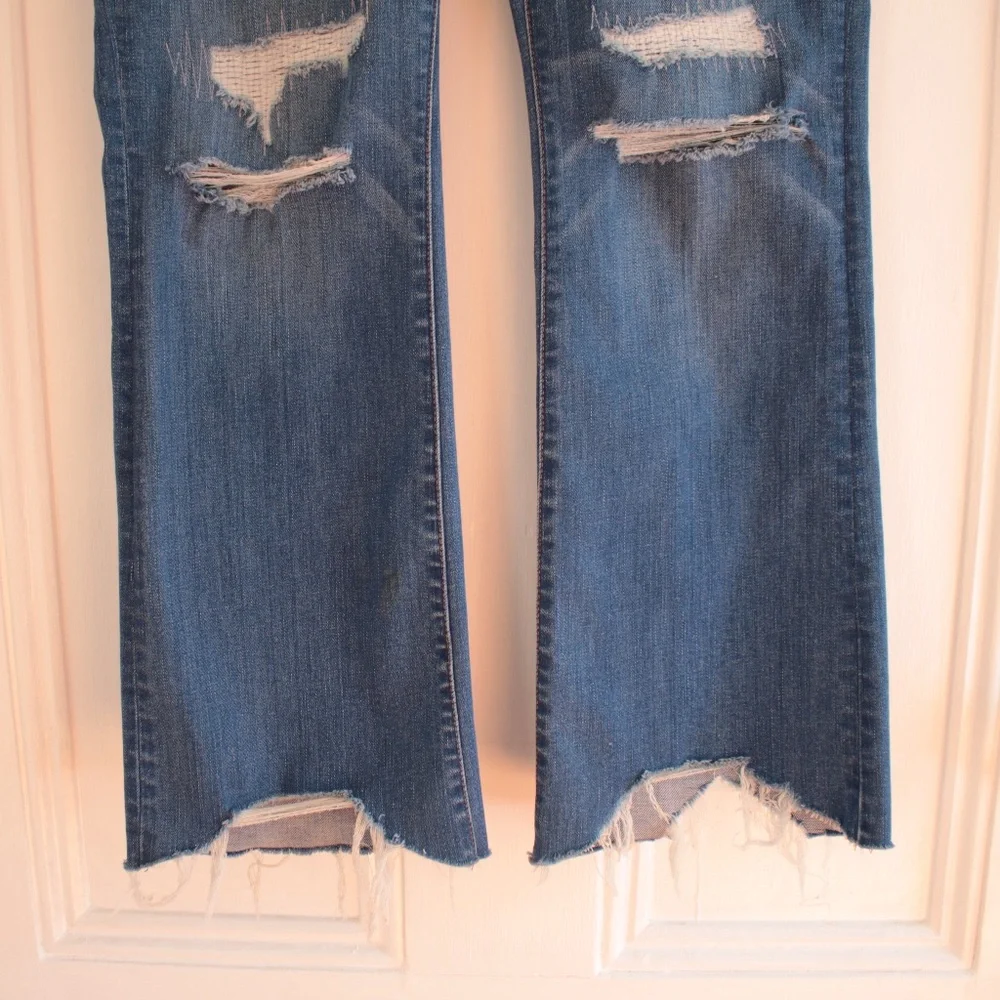 Cali Demi-Boot Jeans in Bronson Wash: Button-Front Edition Size 26 - Picture 5 of 13